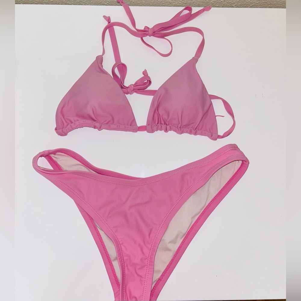 Urban outfitters pink bikini set